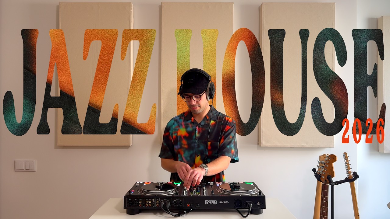 Chill & Funky Jazz House Flavored DJ Mix - Uplifting Grooves
