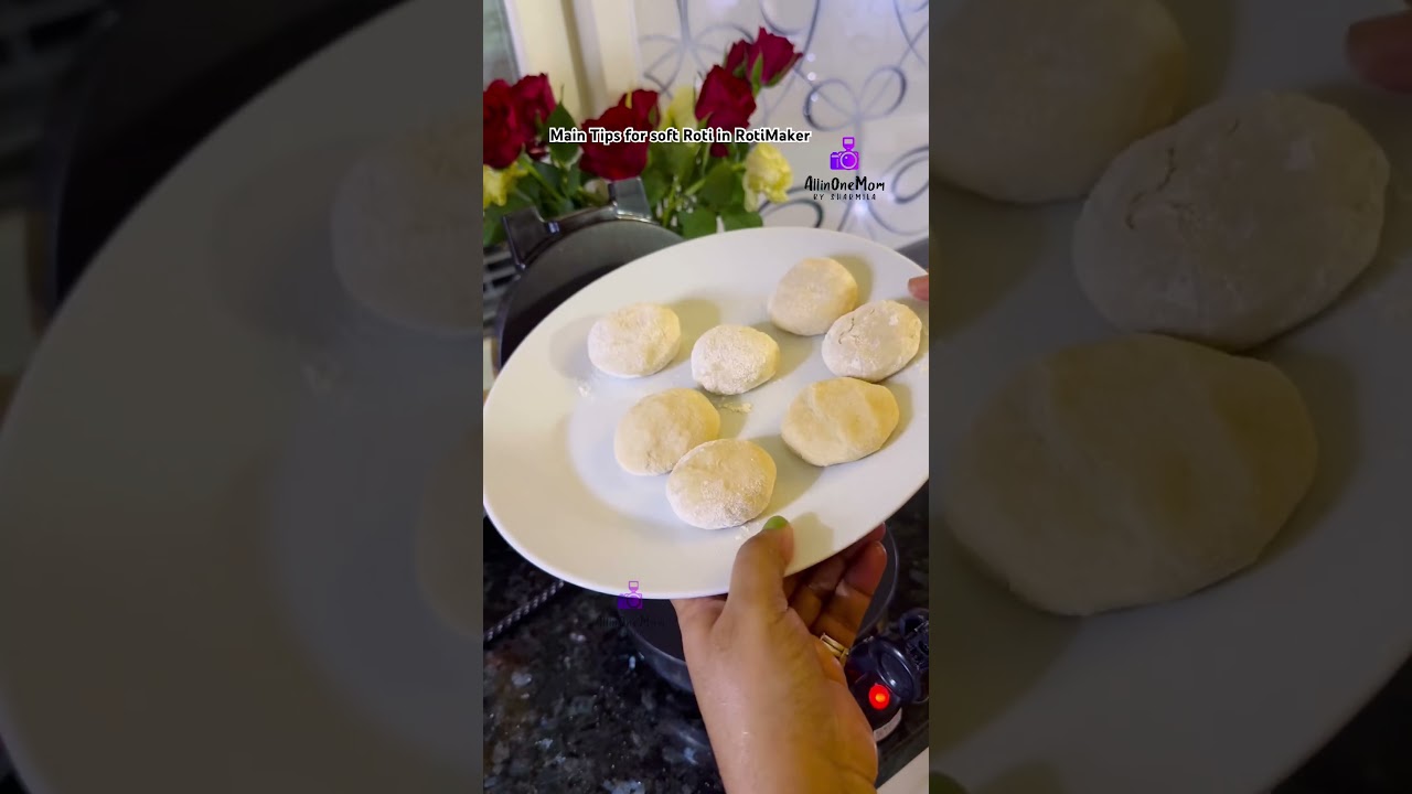 Tips for making soft Roti in Roti-Maker🤗#shorts #rotimaker #allinonemom #food