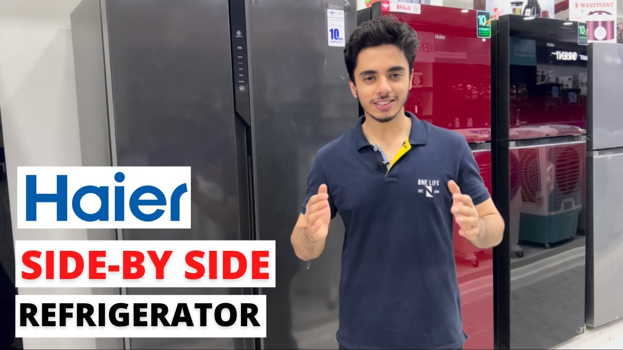 Side by Side refrigerator Haier 622 IBS | No frost technology | Digital Inverter | energy saving