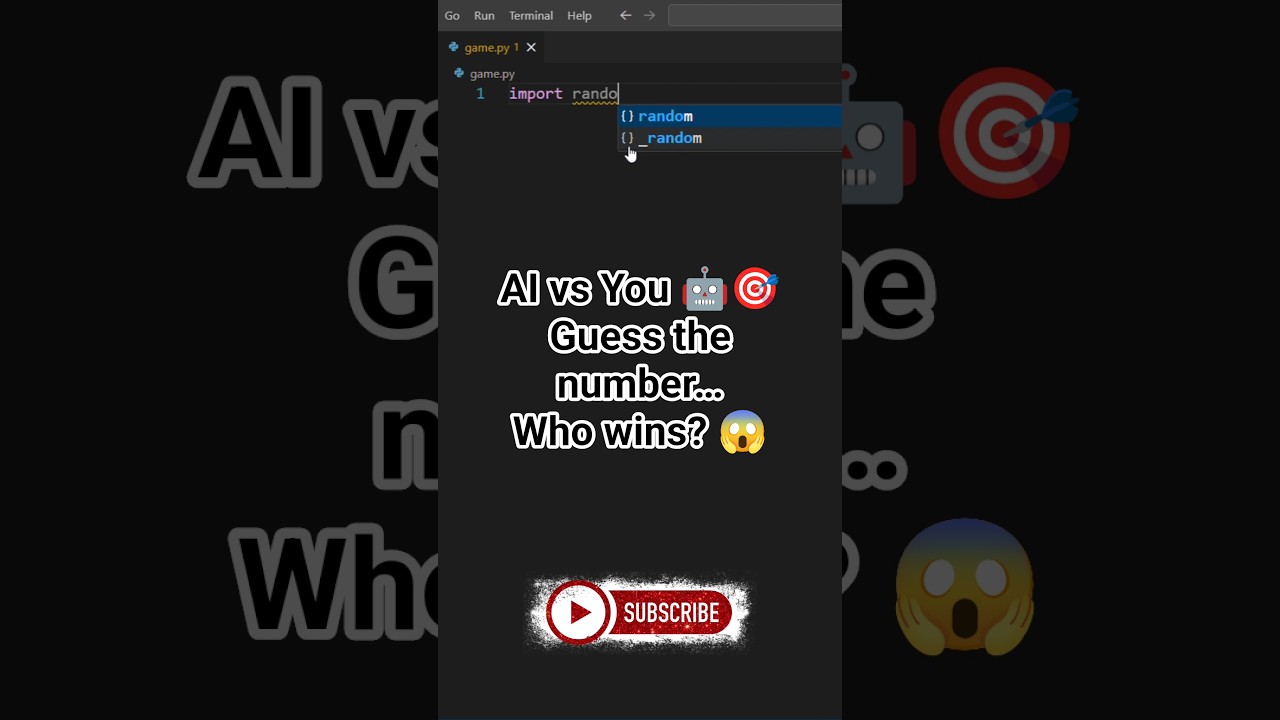 AI vs You 🤖🎯Guess the number&hellip;Who wins? 😱