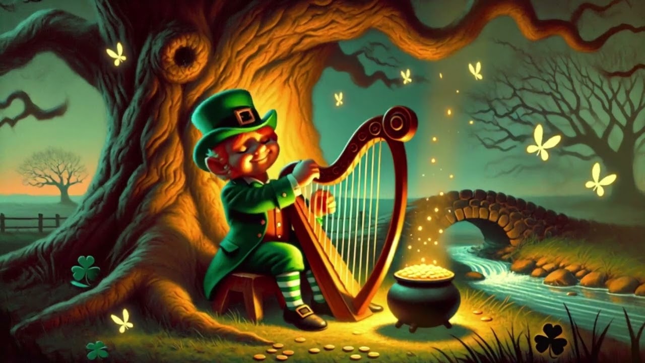 Calming Jazz & St. Patrick’s Day Leprechauns 🍀 Instrumental Background Music to Relax, Work or Study