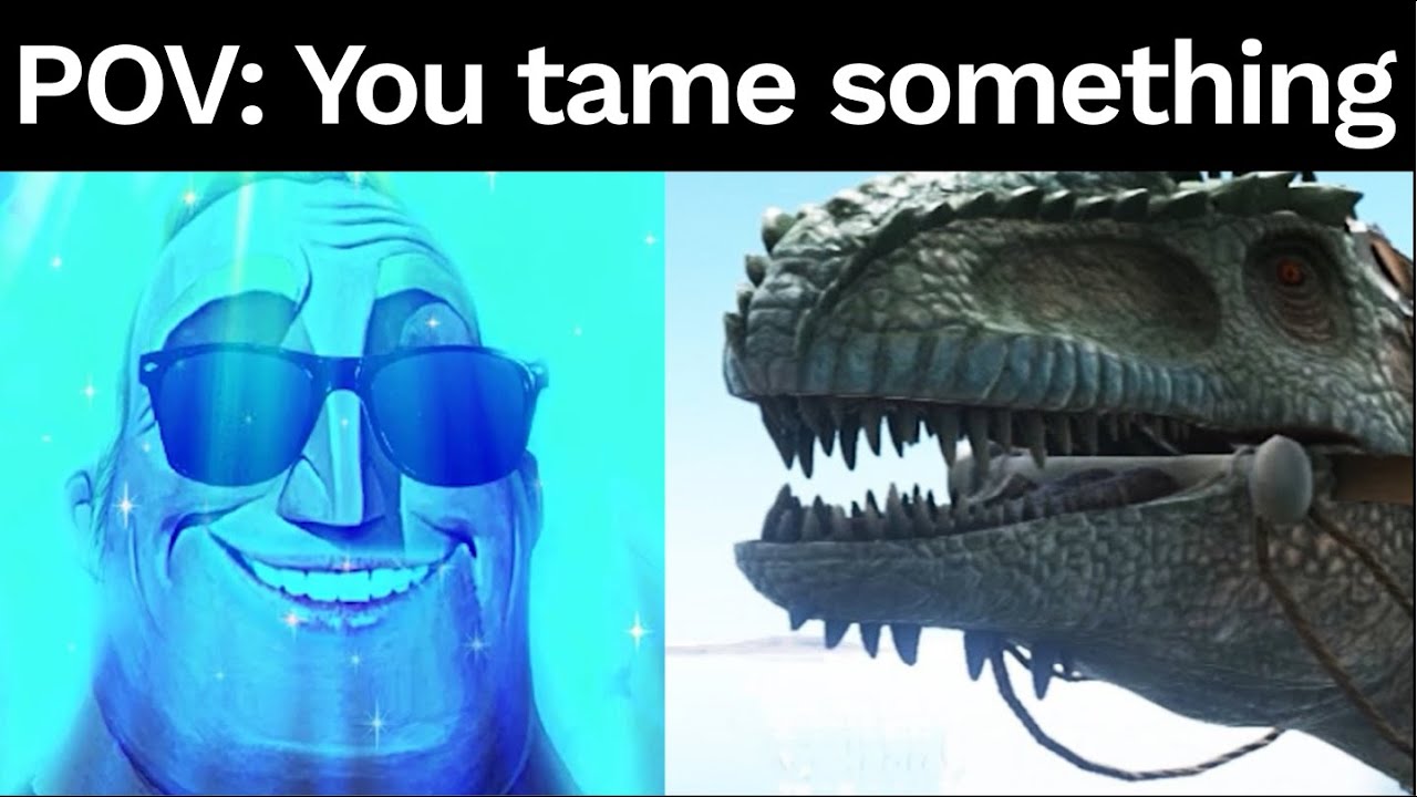 Mr Incredible Becoming Canny (When you tame something in Ark)