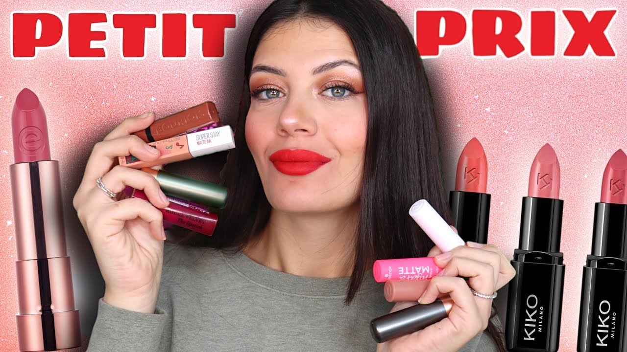MEILLEUR ROUGE À LÈVRES A PETIT PRIX ✨