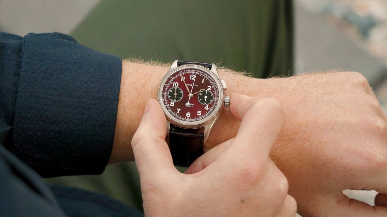 Hands-On: Montblanc 1858 Split Second Chronograph With A Minerva Movement