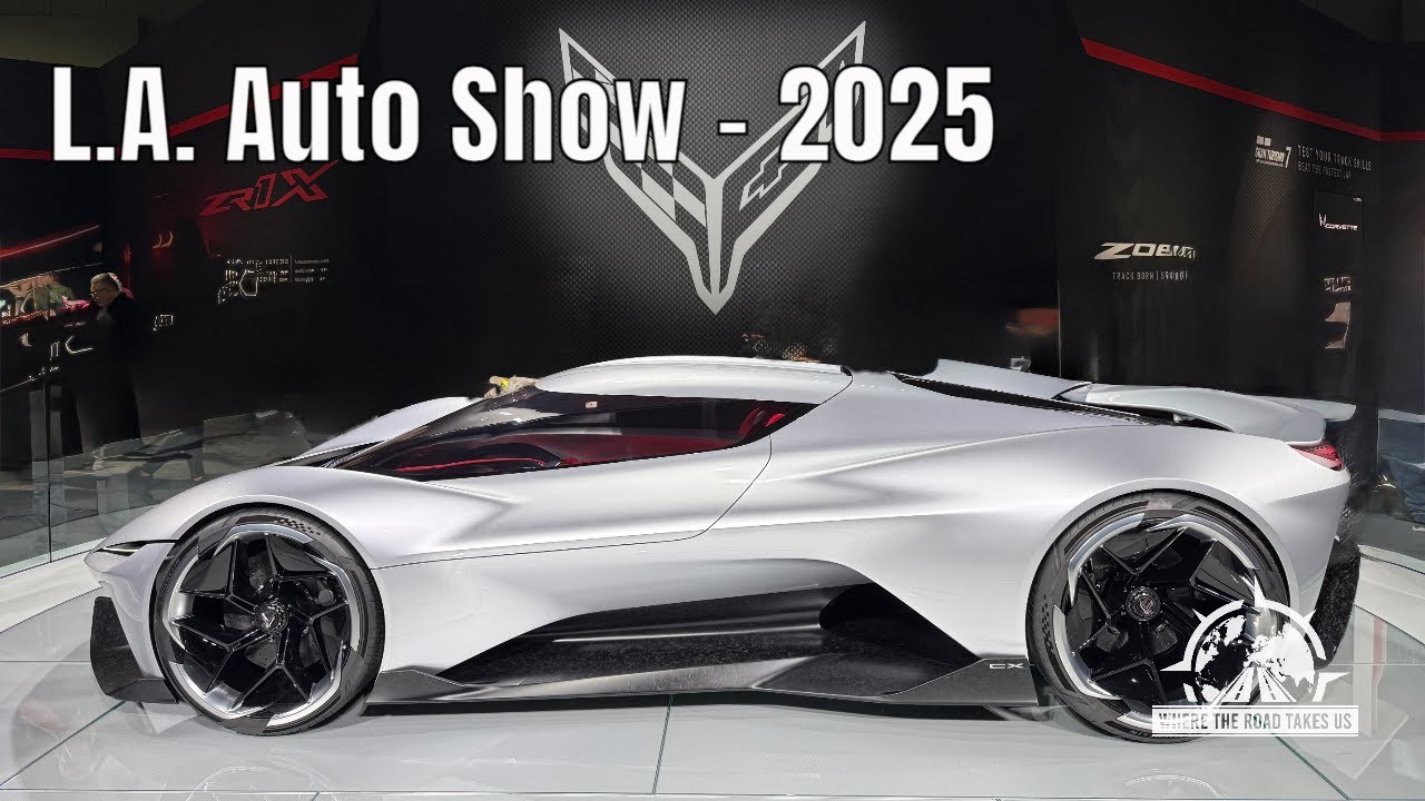 Тур по автосалону в Лос-Анджелесе 2025