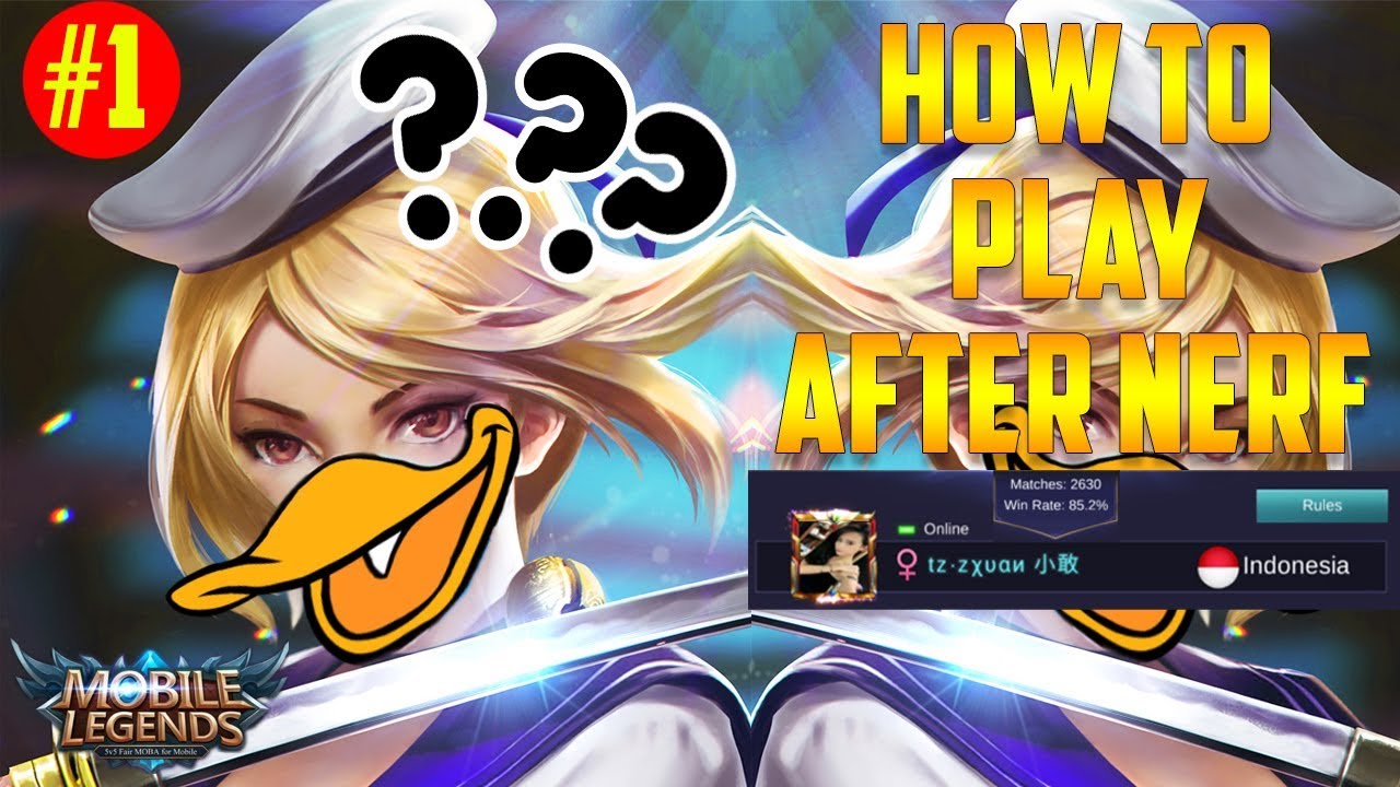 How To Play Fanny After The Nerf/Buff By [#1 Fanny] - ᴢxυαи - Mobile Legends