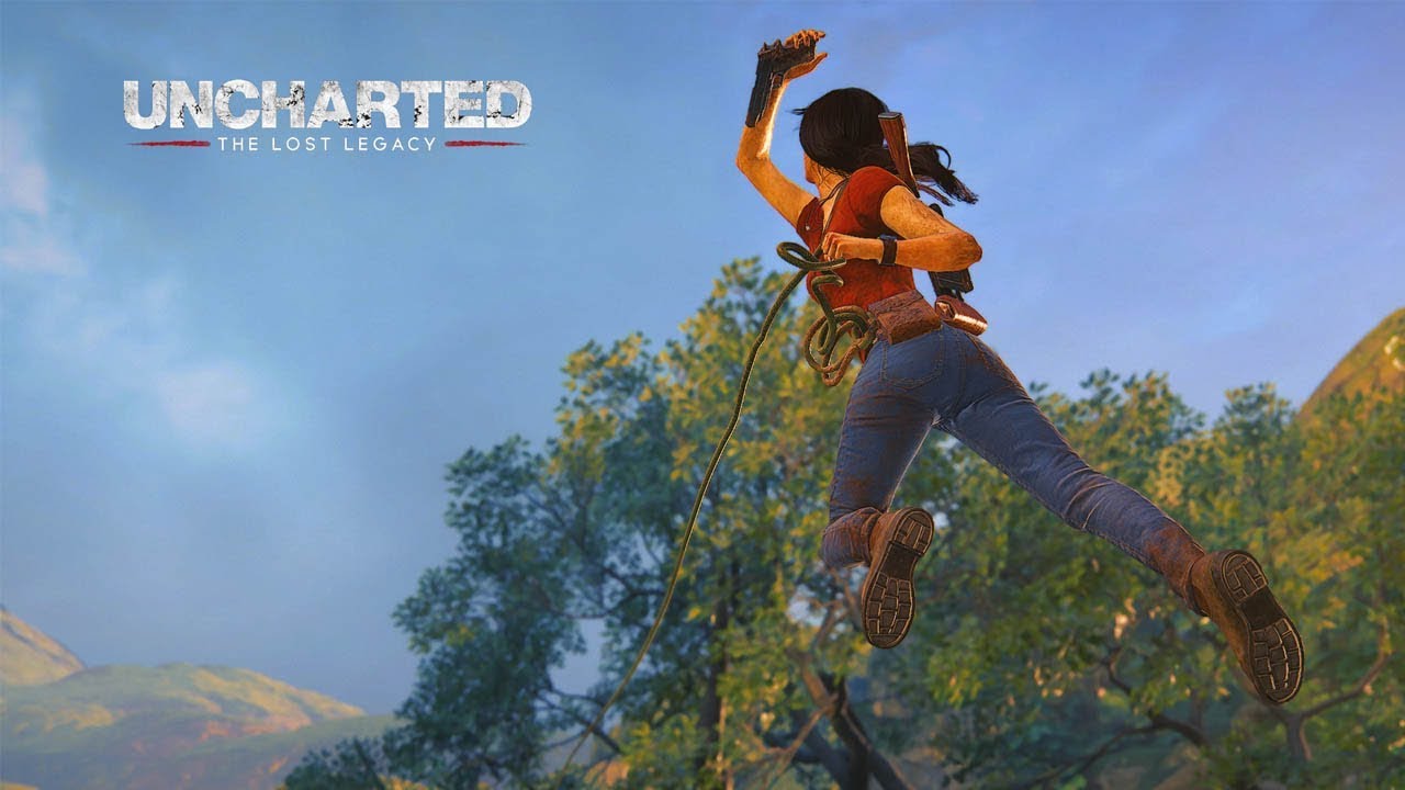 Forest Outpost - Crushing Stealth / No HUD Gameplay - Uncharted: The Lost Legacy