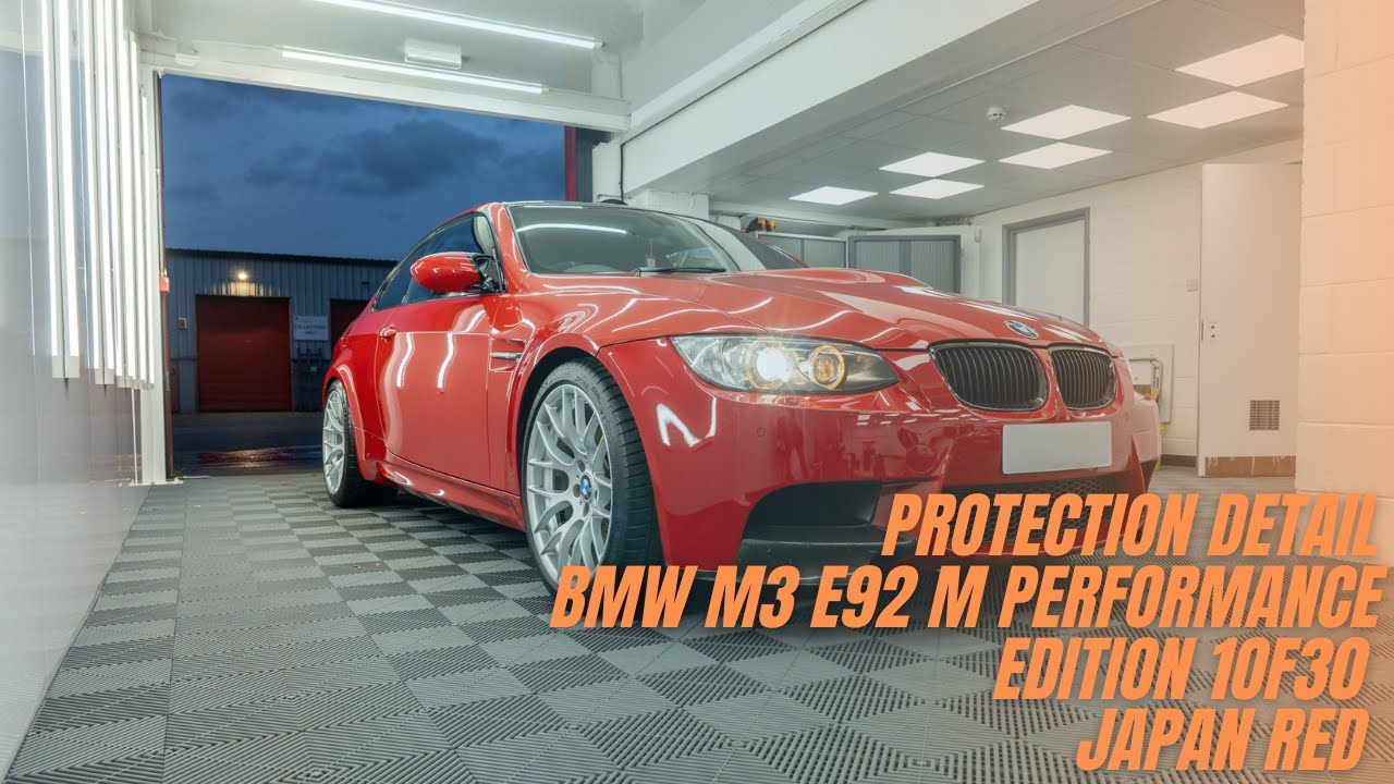 BMW M3 E92 M Performance Edition Protection Detail