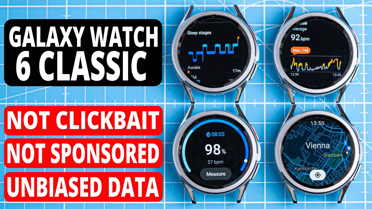 Samsung Galaxy Watch 6 Classic : Full SCIENTIFIC Review