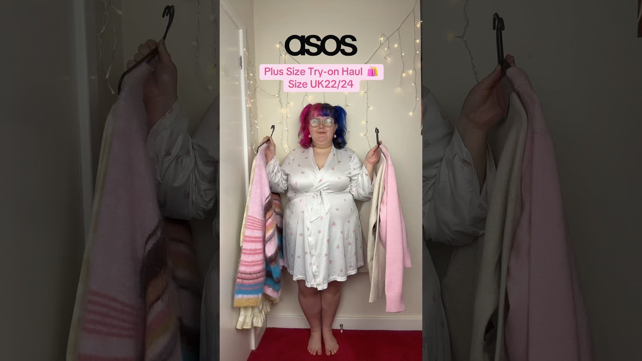 Примерка одежды больших размеров на ASOS! 🛍️ #шорты #большиеразмеры #примерка