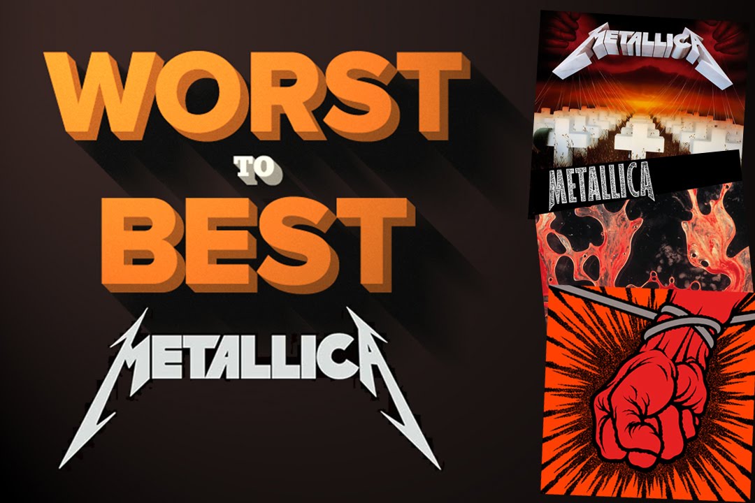 Metallica Albums - Ranked Worst to Best