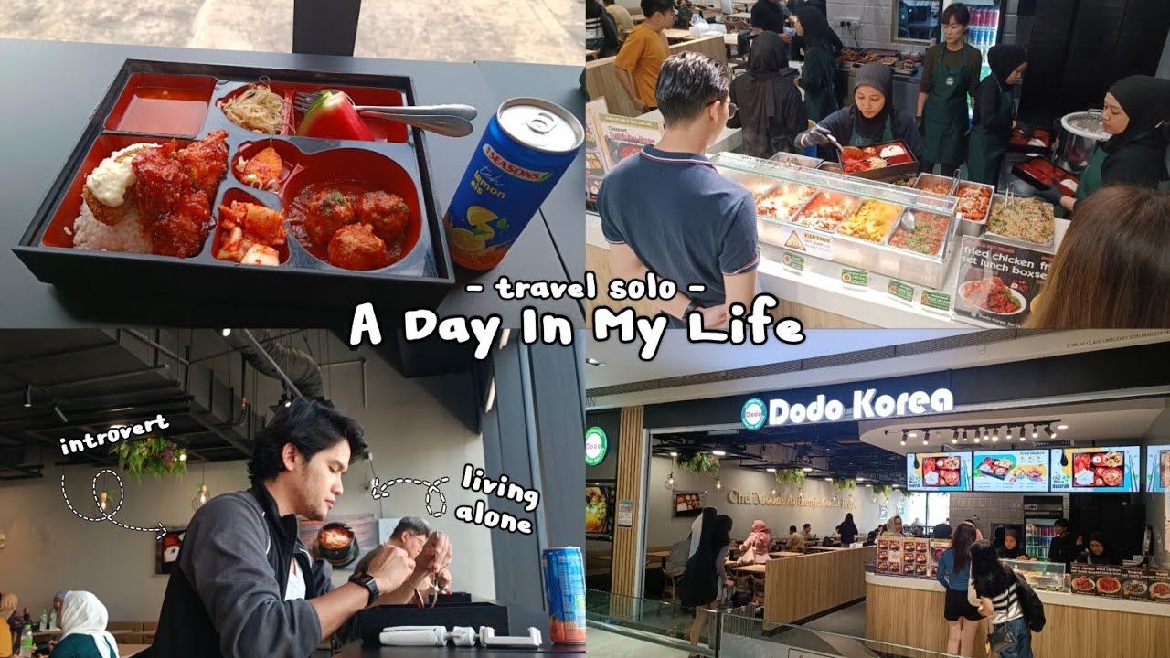 Review DODO KOREA || feat PLAY TOURIST di NU SENTRAL, KL ( introvert & living alone vlog )
