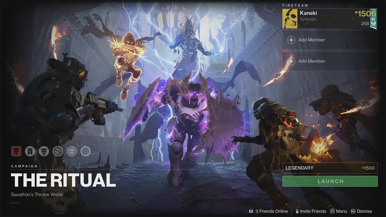 Solo Legendary Campaign - Mission #8  The Ritual [Destiny 2] [Final Mission & Cutscene]