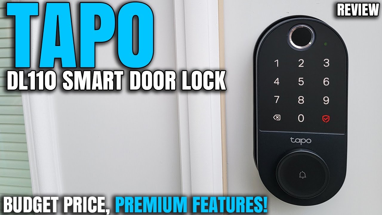 The Best Smart Lock Under $150! | Tapo DL110 Smart Door Lock Review