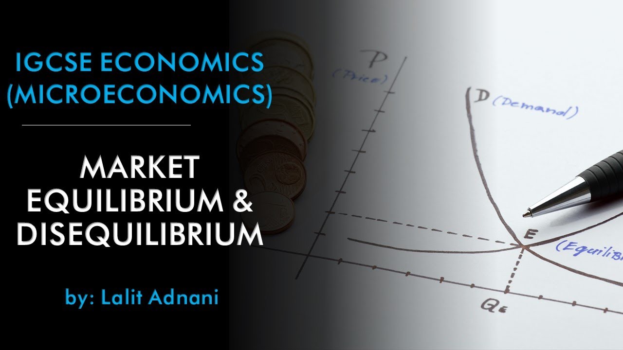 IGCSE Economics (Микроэкономика) – Рыночное равновесие || Изменения спроса и предложения