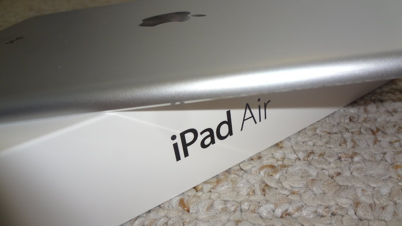 Apple iPad Air Unboxing, Hands-On & First Boot (White Silver, 16GB Wi-Fi)