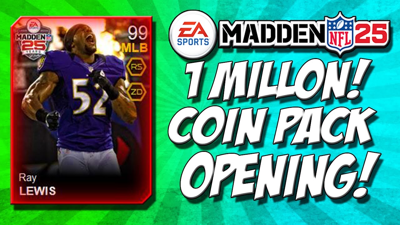 1 MILLION INSANE PACK OPENING! - MADDNE ULTIMATE TEAM 25 - MUT 25