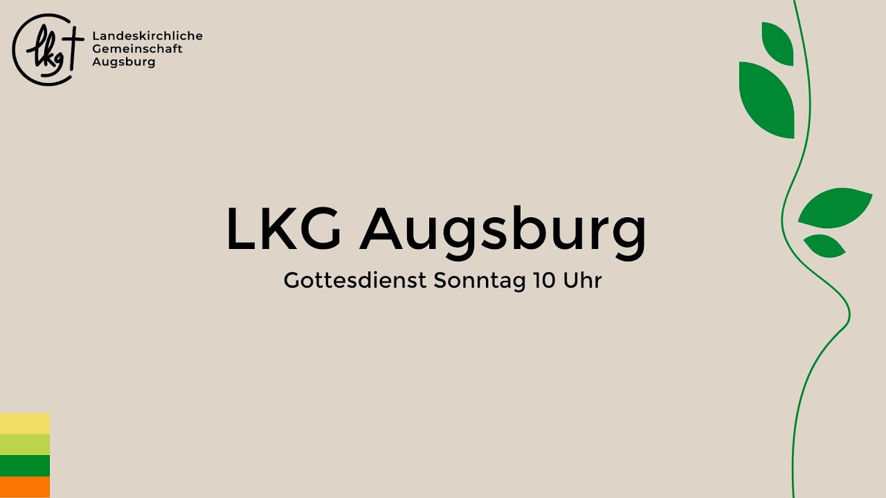 Wenn Glaube wankt | Predigt 19.10.2025 | LKG Augsburg
