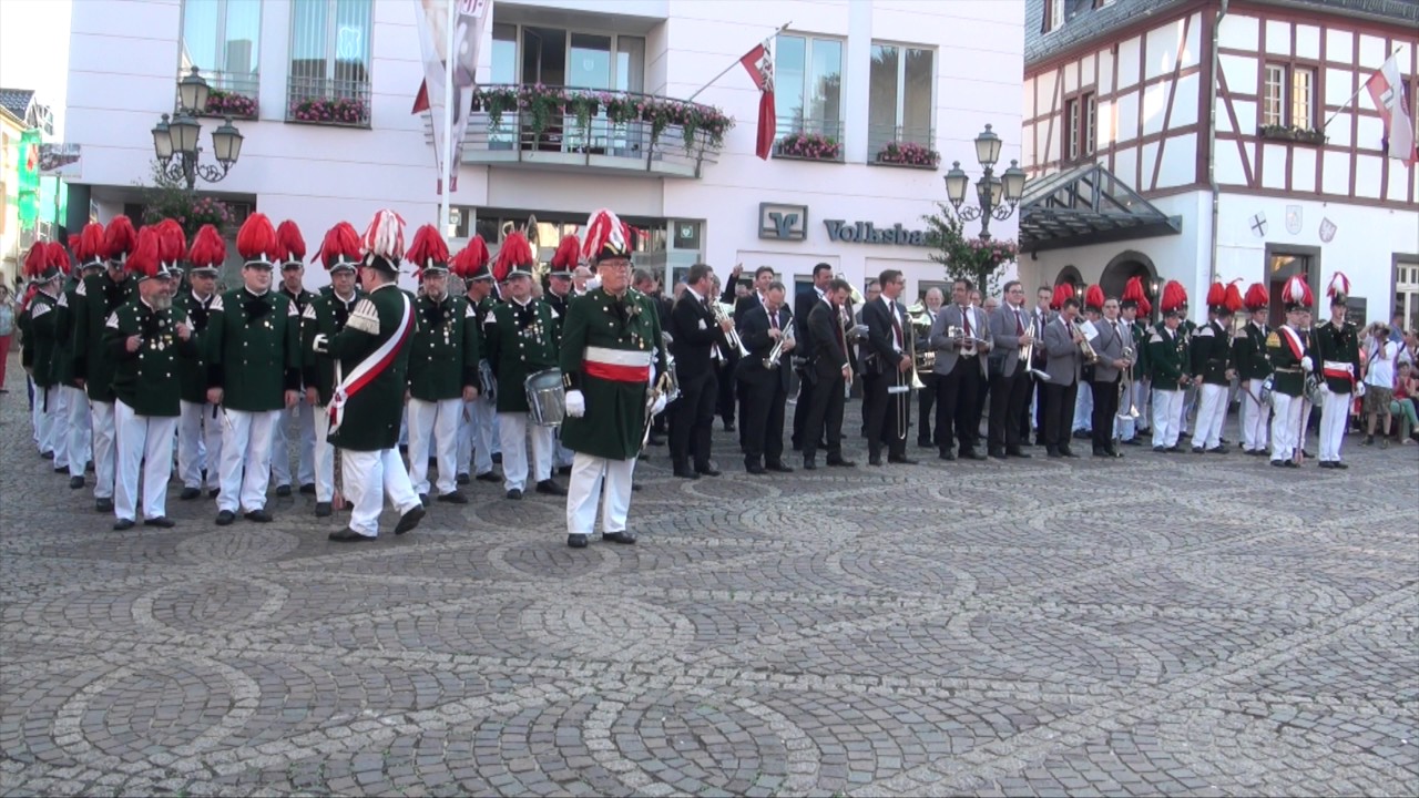 Schützenfest 2017 - Platzkonzert auf dem Ahrweiler Marktplatz