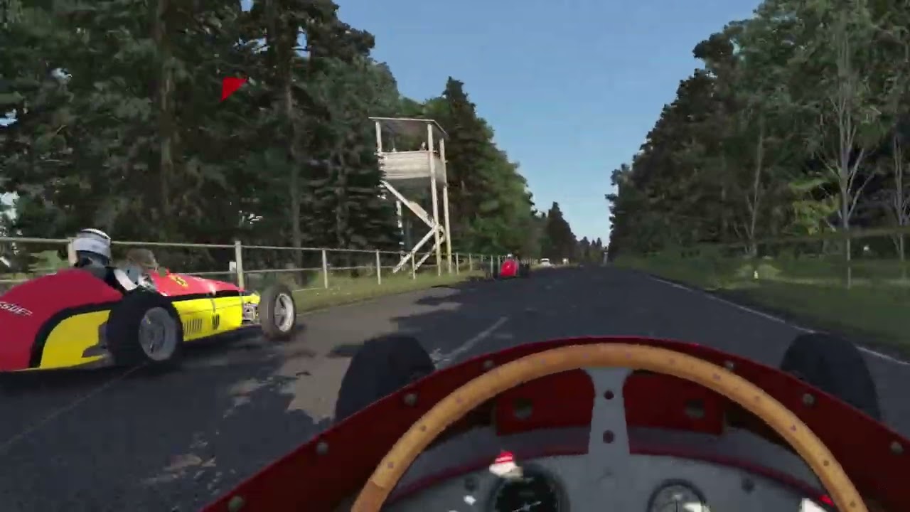 In the forest with Fangio (Assetto Corsa)