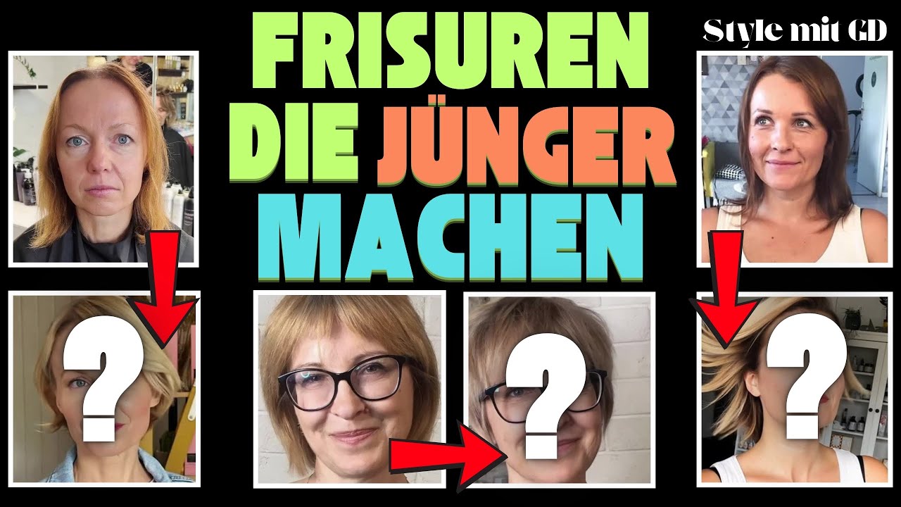 Frisuren, die dich nach 50 j&uuml;nger und elegant aussehen lassen! | Vorher-Nachher