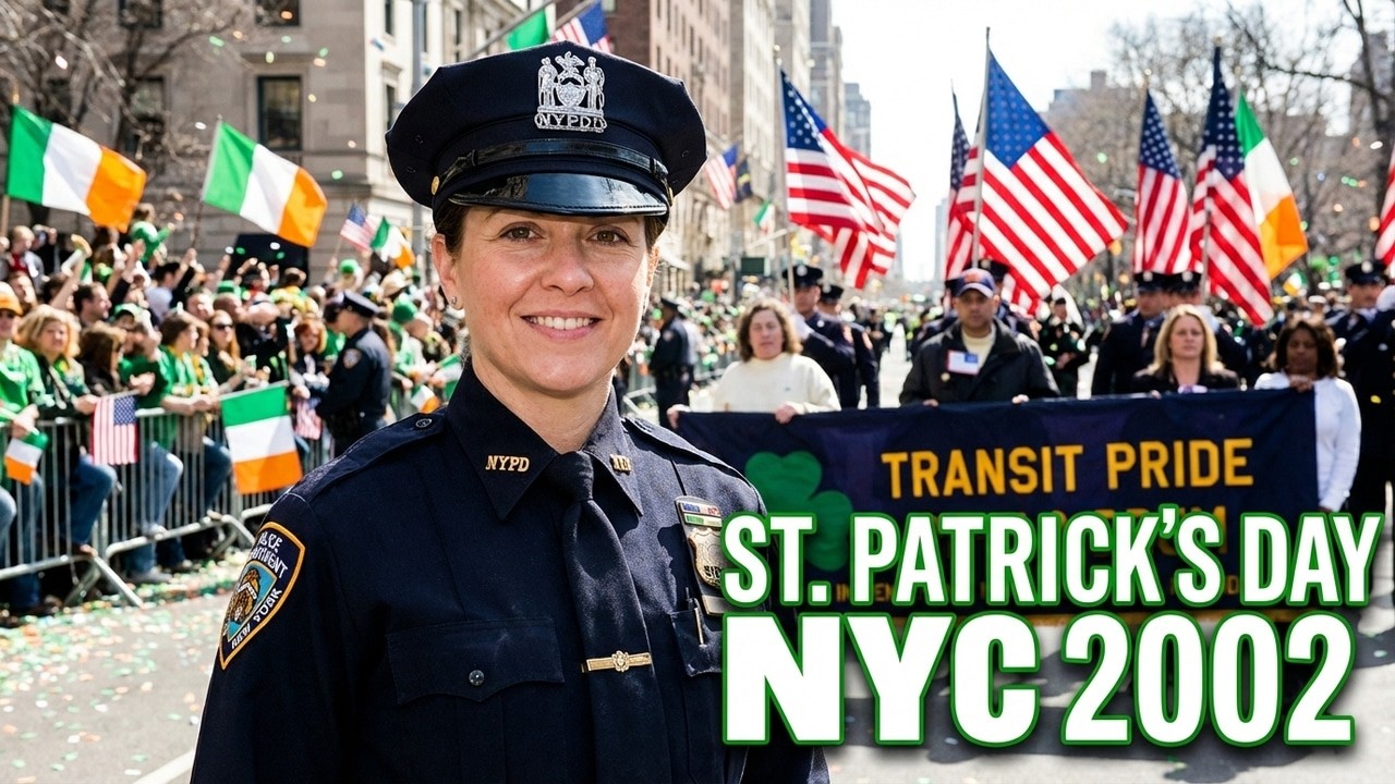 NYC St Patrick's Day Parade 2002 | 250,000 Marchers | Historic Moment