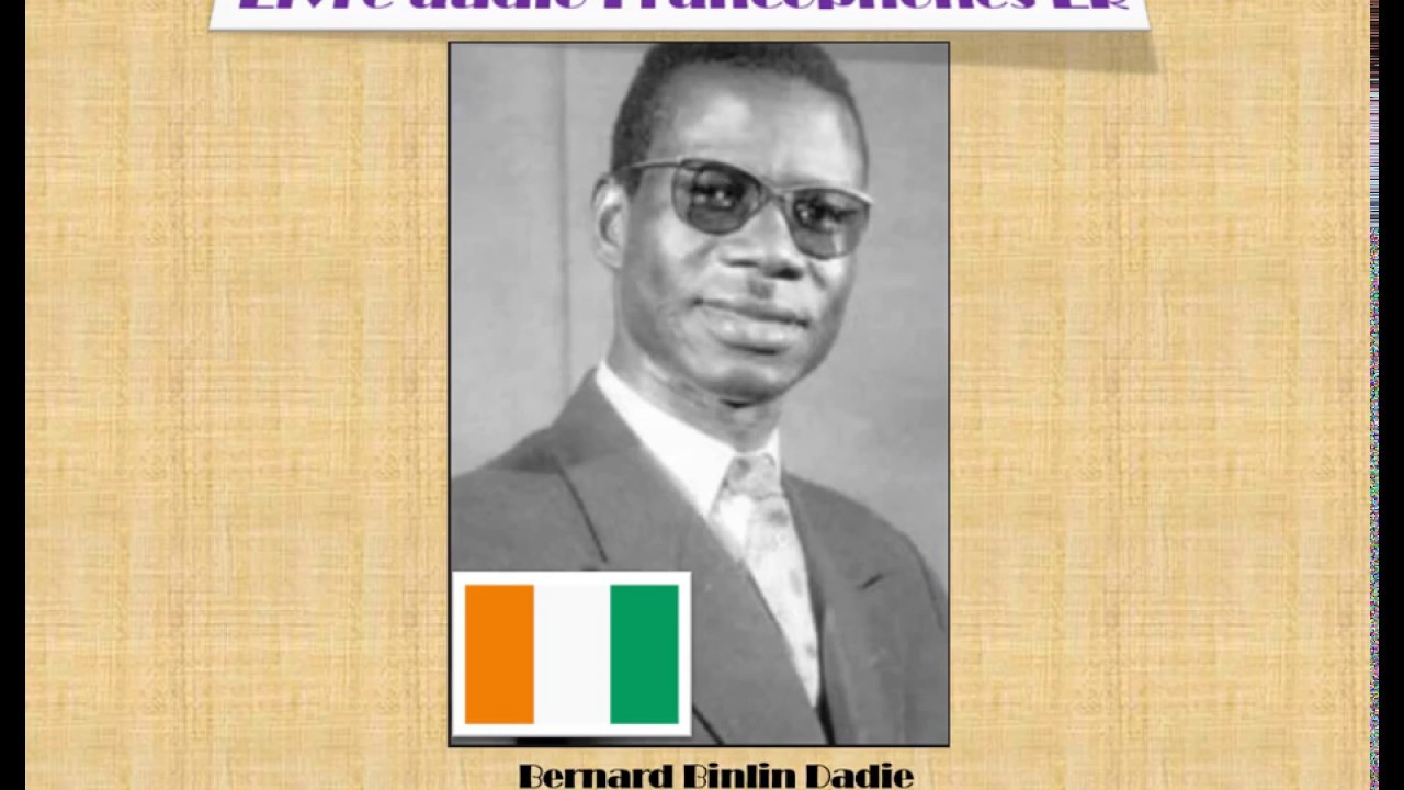 Je Vous Remercie Mon Dieu, Bernard Dadié