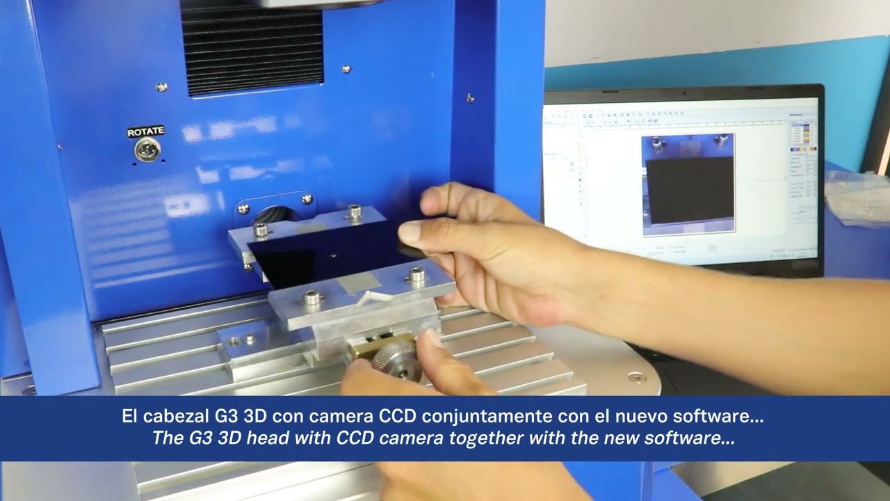 Máquina de grabar y cortar por láser MAX 50W CICLOPE de Technoflux
