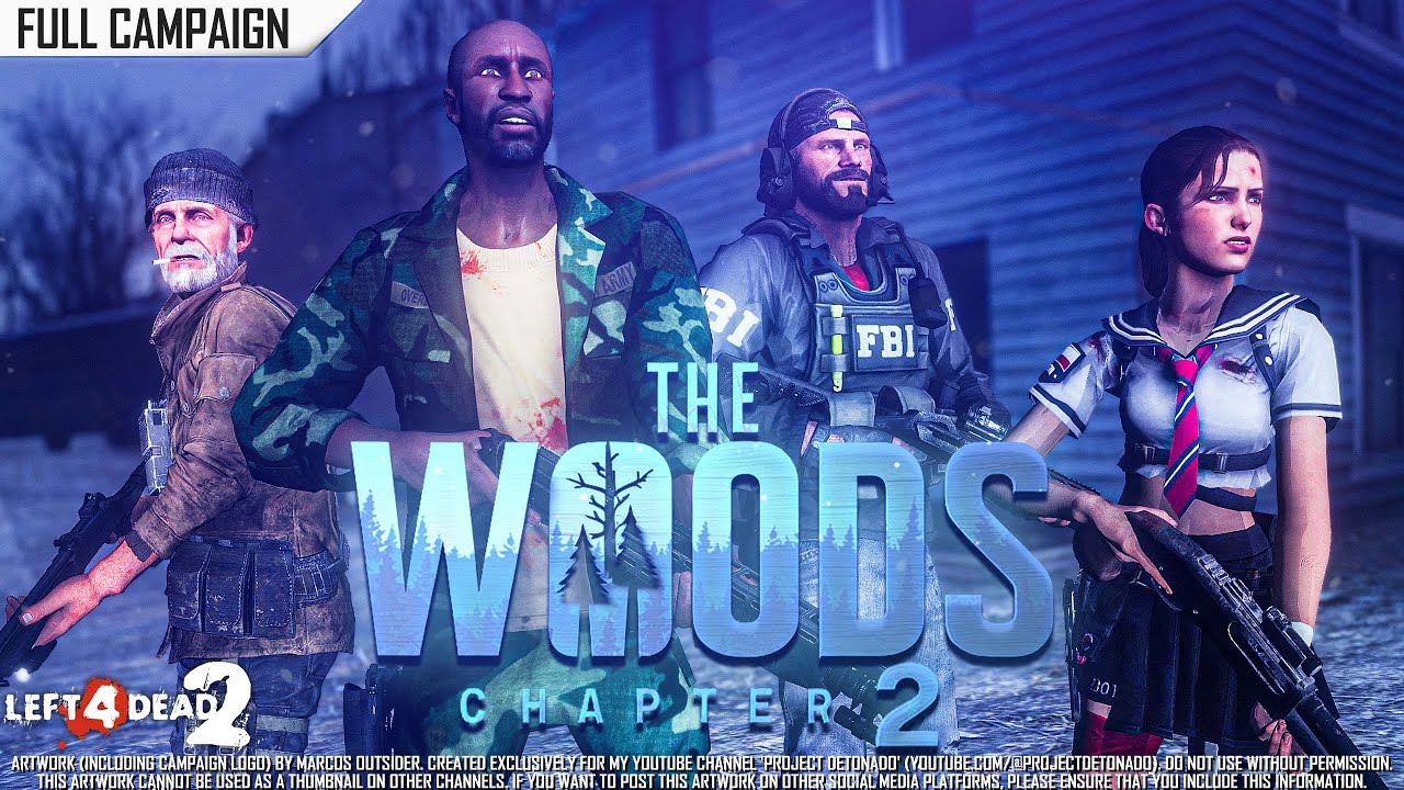 Left 4 Dead 2: The Woods Chapter 2 | Rating ⭐⭐⭐⭐ 4K 60fps