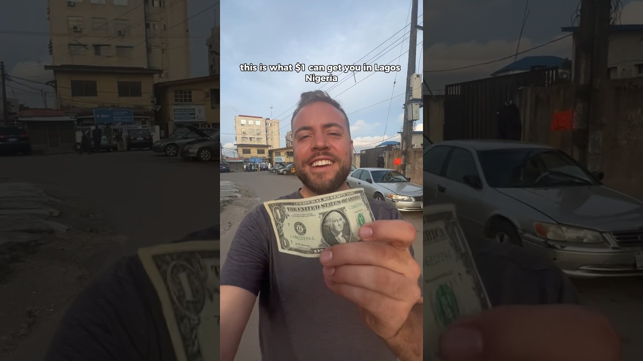 Что можно купить за 1 доллар в Лагосе, Нигерия