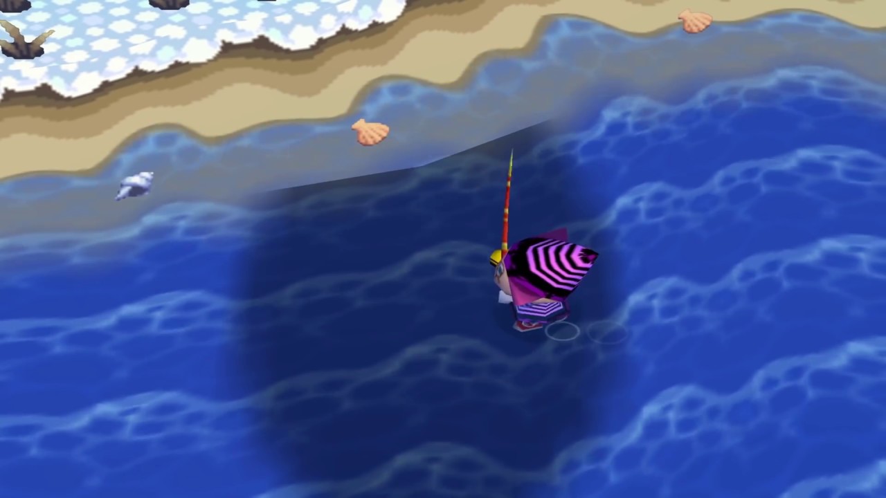 Animal Crossing GIANT WHALE HUNTING