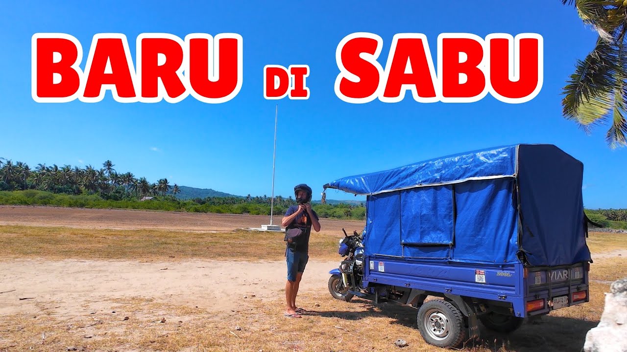 Pertama Kali Tiba di Pulau Sabu NTT pakai Motor Viar Karya Tiga Roda