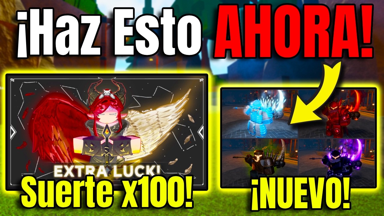 &iexcl;HAZ ESTO YA antes de la ACTUALIZACI&Oacute;N de SUERTE en The Forge! 🍀🔥