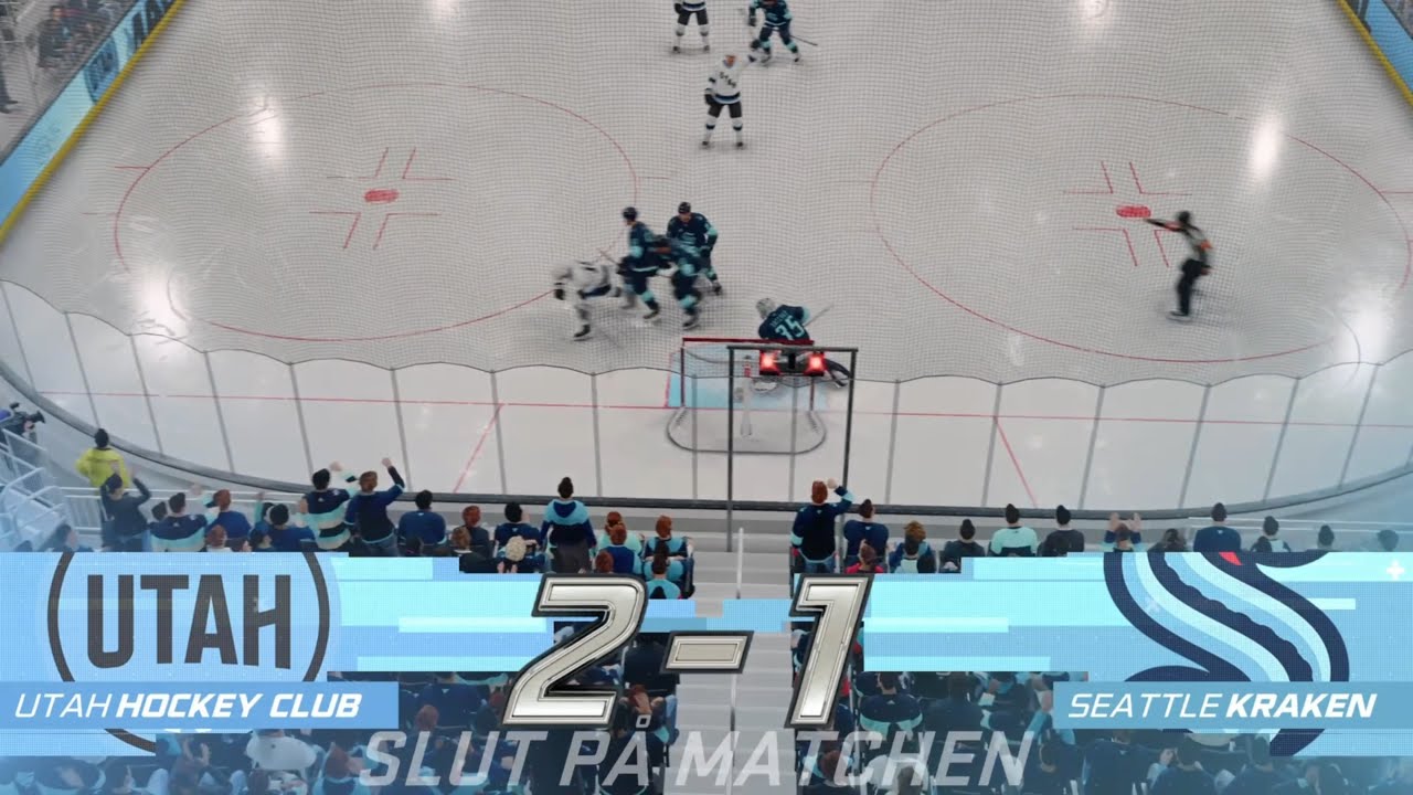 GAME 2 | Utah 2-1 Seattle Kraken | NHL 25