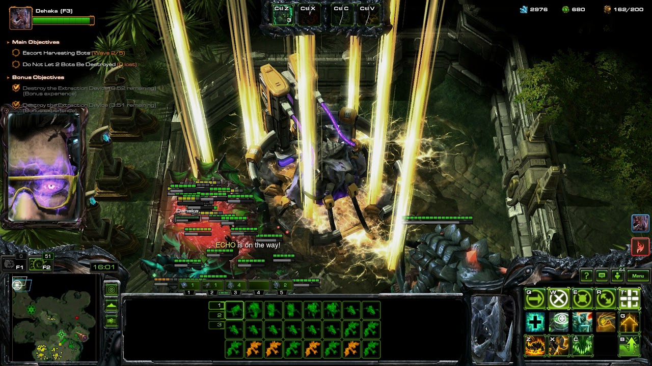 StarCraft 2 Co-Op  lvl 1000 Brutal Dehaka P1 The Muta!!!