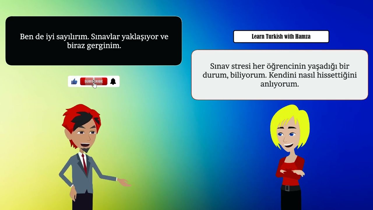 Okulda Sınav Var... - Turkish Practice - Learn Turkish Online #turkish,