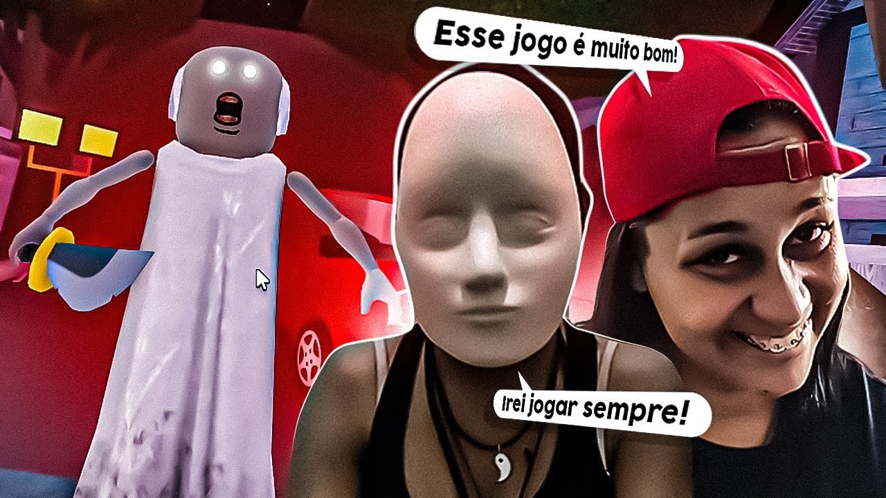 TOMEI O MAIOR SUSTO DA MINHA VIDA COM MINHA MÃE E IRMÃ JOGANDO ROBLOX E ISSO ACONTECEU.. ROBLOX 😭