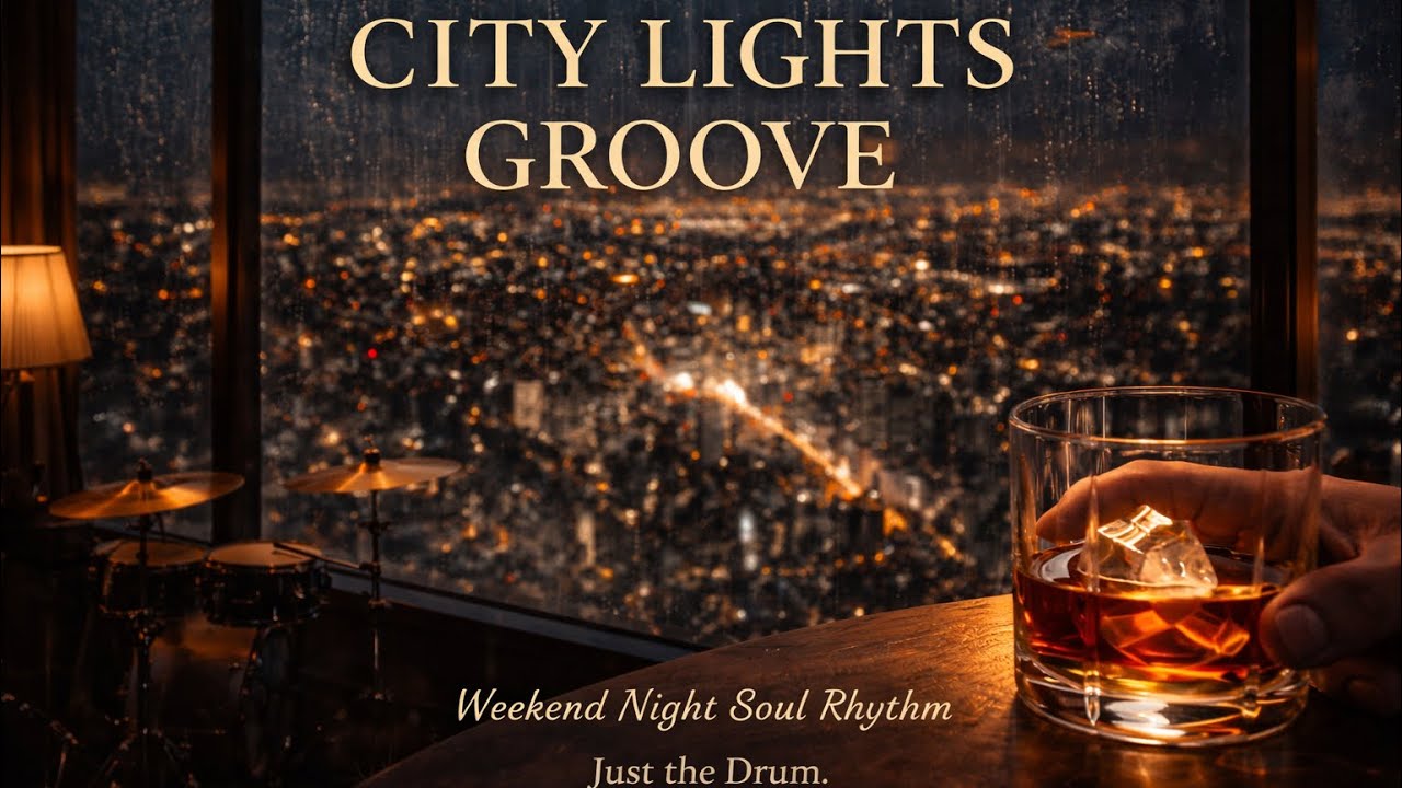 City Lights Groove | A Quiet Night with Just the Drum