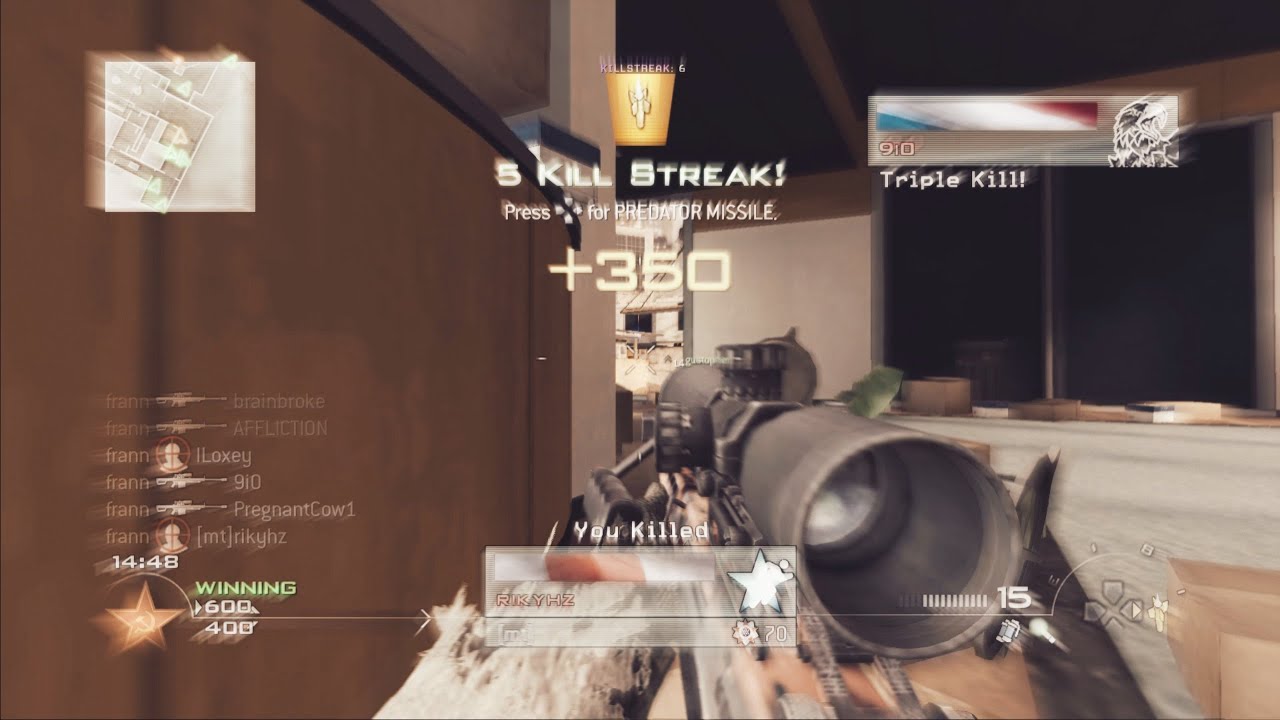 SoaR Frann — монтаж из нескольких CoD
