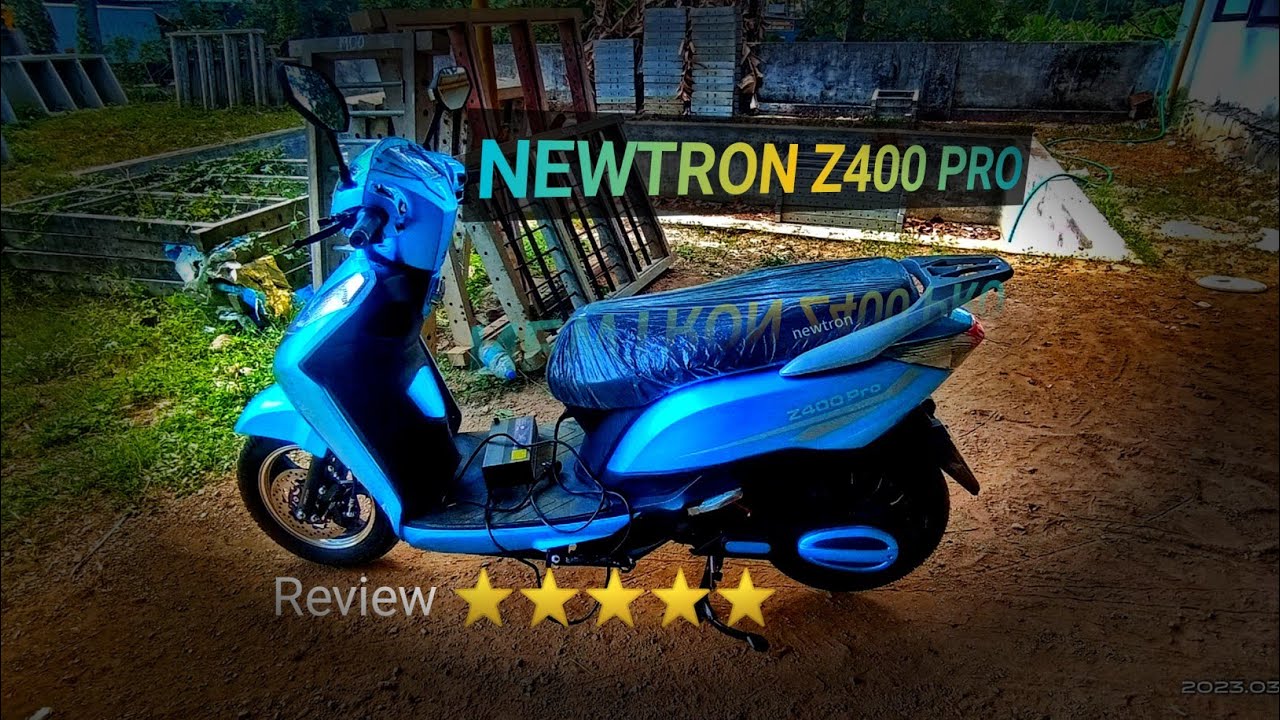 Newtron Z400 pro --Electric Scooty --- 5 hour Charging & Mileage 80± KM  #newtron