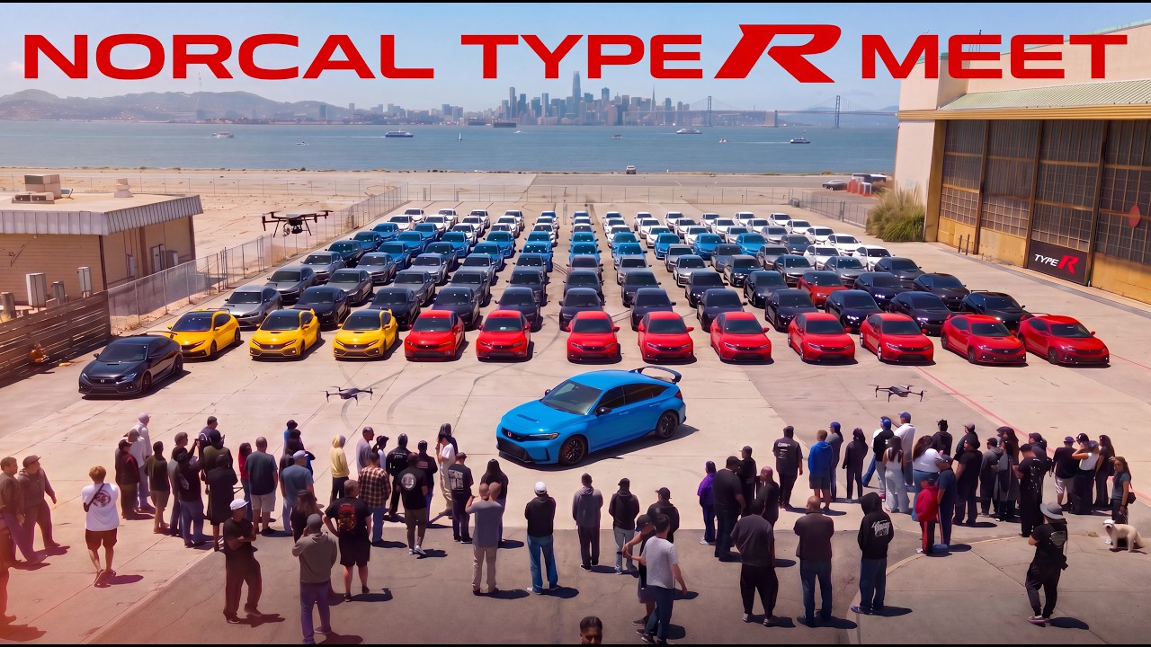POV: I Went to the BIGGEST Honda Type R Meet in Northern California (Cinematic)