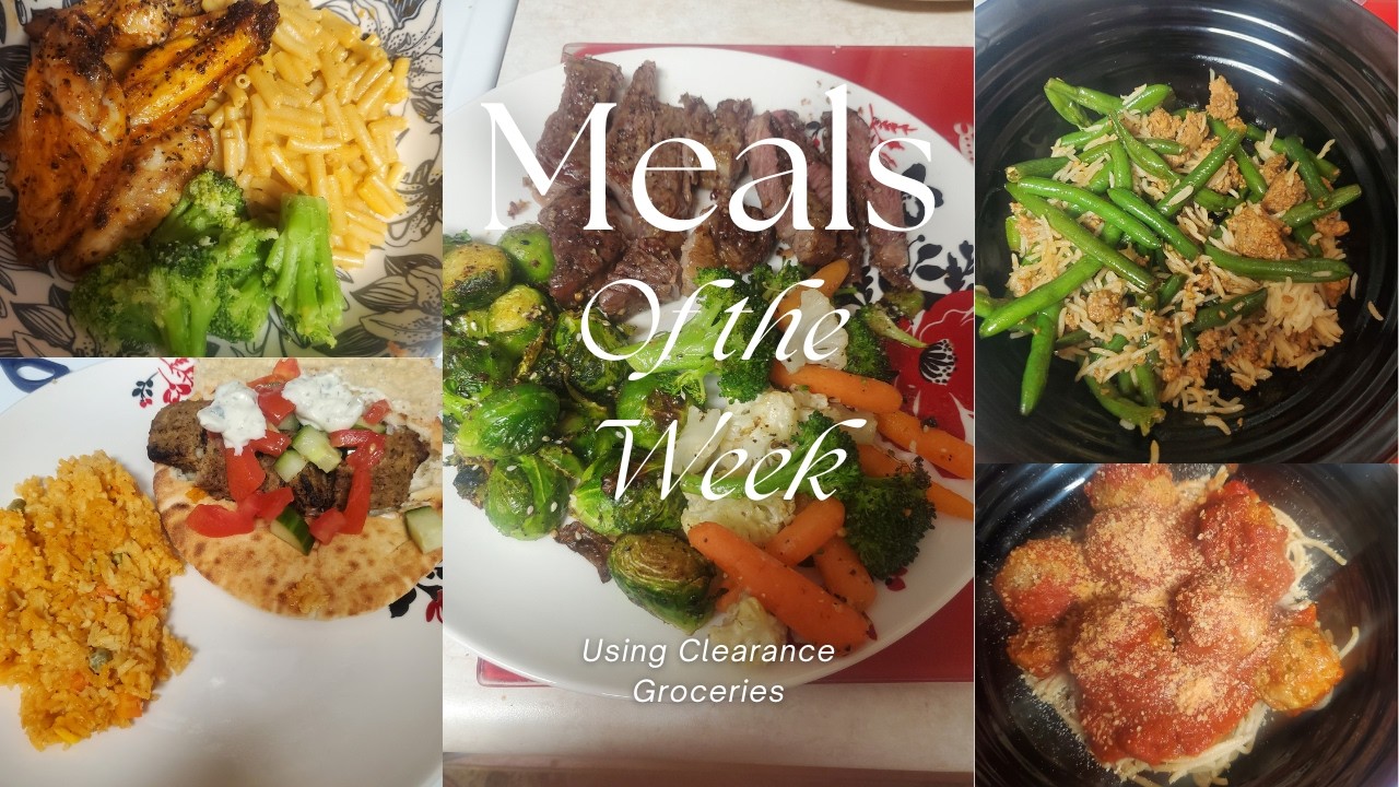 What's for Dinner? Meals using Clearance Groceries