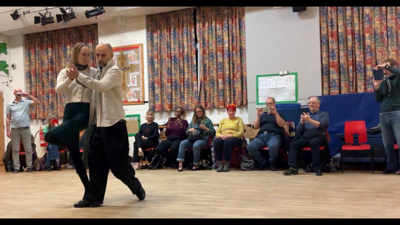 Argentine Tango Class - Improver Level - Richard Manuel & Tamsyn Webb - 14.01.26 Folkestone, UK