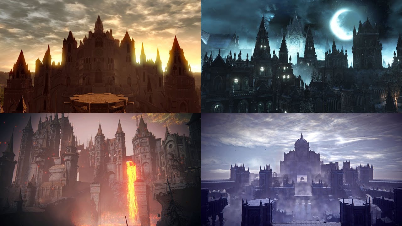 The Evolution of Castles in Soulsborne Games (2009 - 2025)