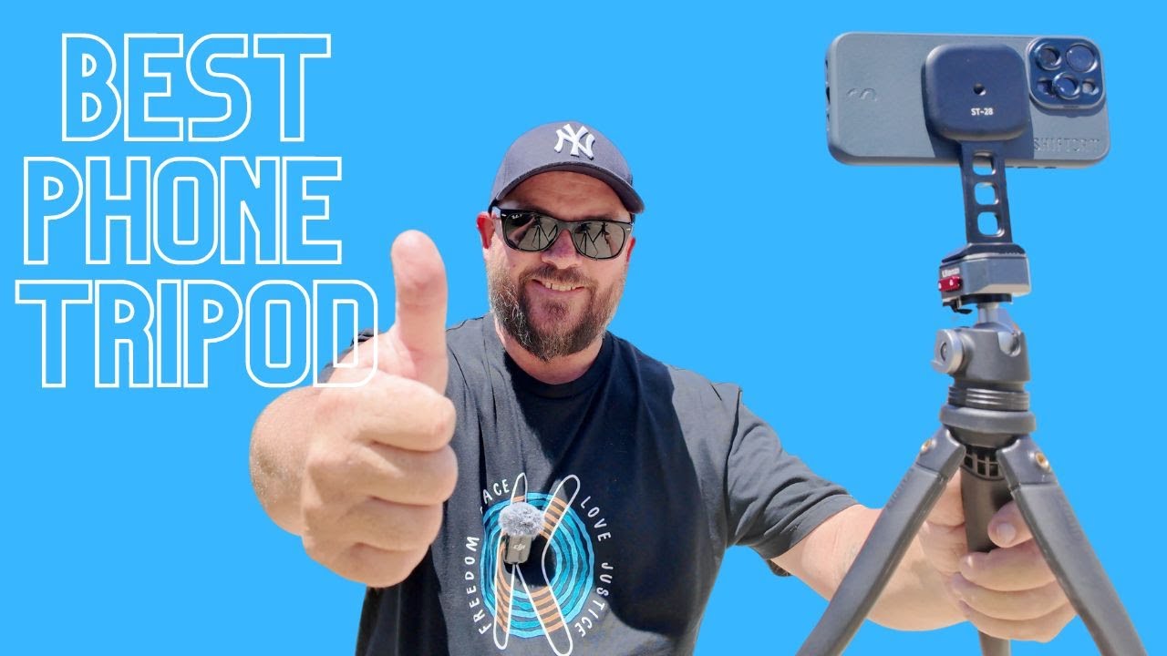 Flexible, lightweight phone tripod.