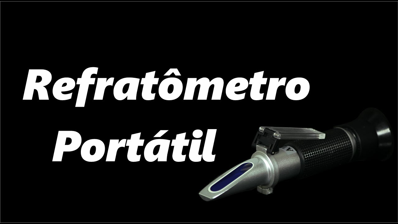 Refratômetro Portátil - Como usar para análise do teor de açúcares e outras substâncias.