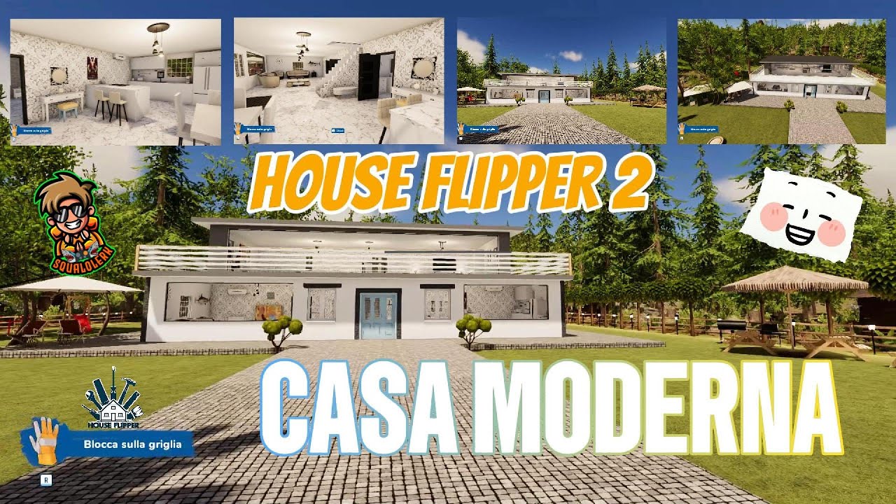 Costruiamo una casa moderna su house flipper 2 sandbox mode casa moderna:hf2