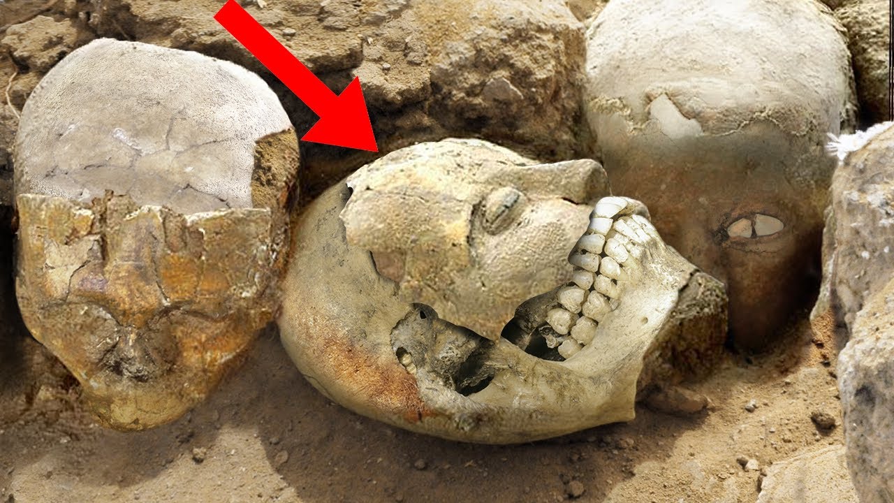 These Creepy 9500 Year Old Skulls With Clay Masks Were Used In Mysterious Ancient Rituals!