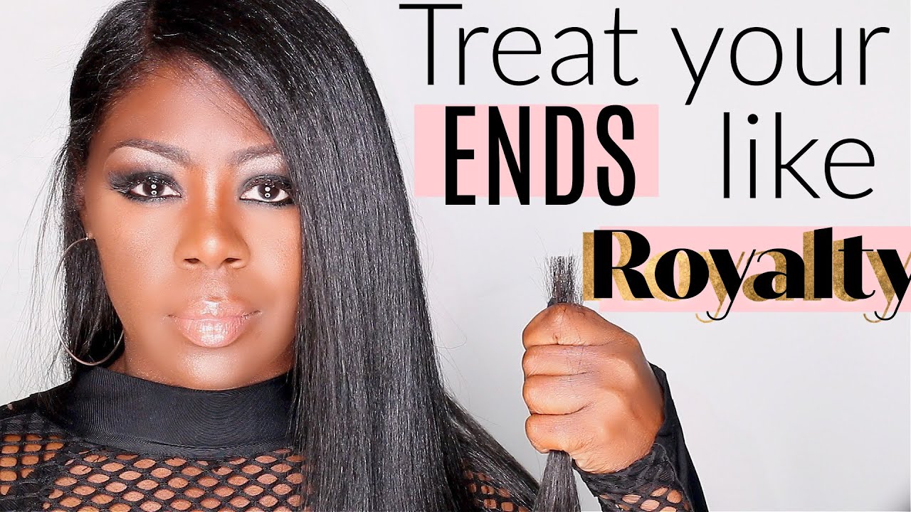 STOP flat ironing your ENDS! How to get Maximum hair growth and length retention. Alopecia/Hair loss