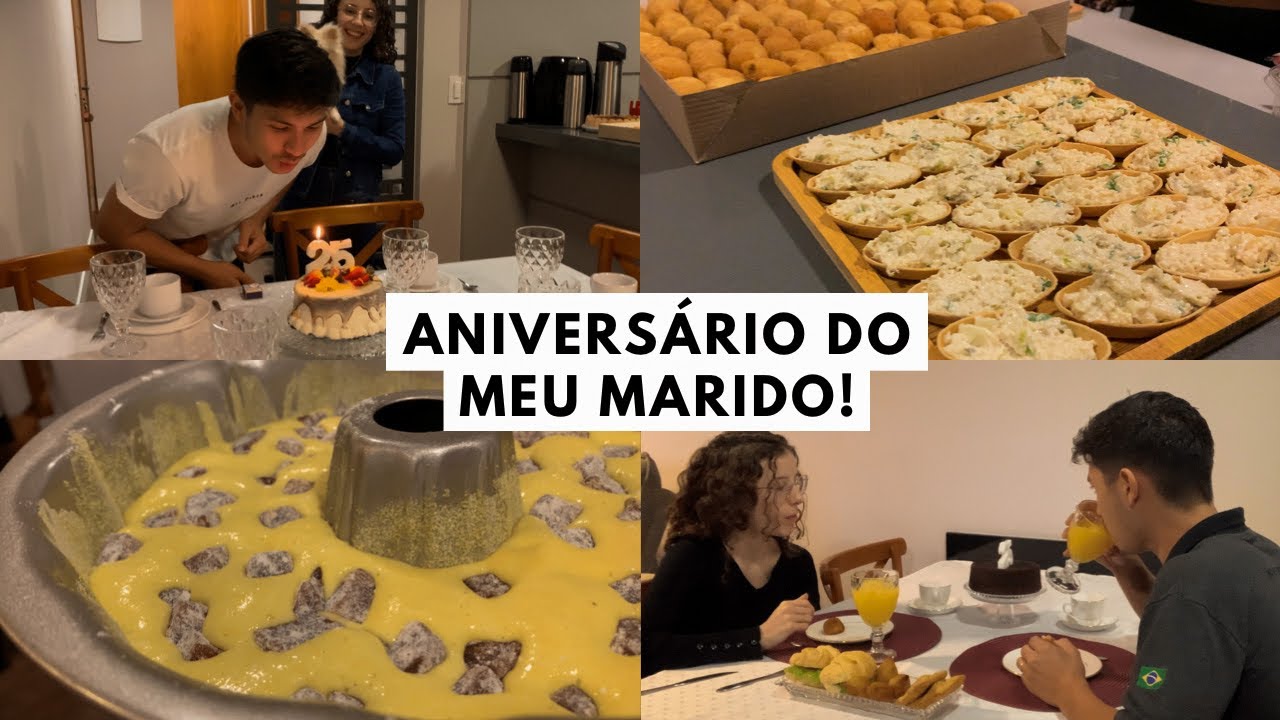 CAFÉ DA MANHÃ SURPRESA + FIZ BOLOS PRA FESTA DELE  💫 Preparativos e muitos mais
